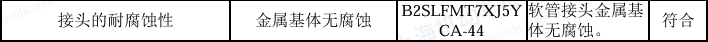 液压制动软管接头耐腐蚀性